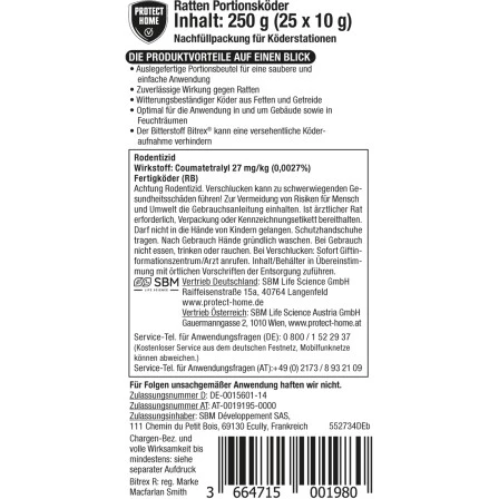 Protect Home Ratten Portionsköder 250 G 2 Protect Home Ratten Portionsköder 250 G – Bild 2
