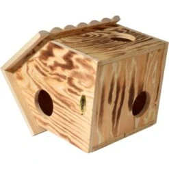 Dobar Eichhörnchenkobel Mit 3 Eingängen 26 X 26 X 29 Cm Kiefer Geflammt FSC® -Gloria Der Garten Geschaft 4320818 3856 03