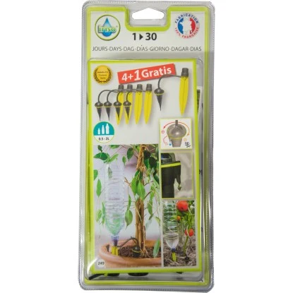 Tropfsystem Iriso Blumentopf 4er+1 1 Tropfsystem Iriso Blumentopf 4er+1