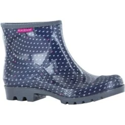 Blackfox Stiefelette Emma Blau Mit Punktemotiv Gr. 37