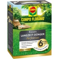 Compo Floranid Rasen-Langzeitdünger Perfektion 110 M² 5 Kg