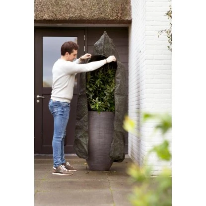 Capi Pflanzenabdeckung In Attraktivem Design Schwarz - Groß 150 X 250 Cm 2 Capi Pflanzenabdeckung In Attraktivem Design Schwarz - Groß 150 X 250 Cm – Bild 2