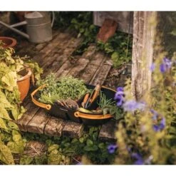 Fiskars Erntekorb Plus Schwarz-Orange -Gloria Der Garten Geschaft 7343403 AB02