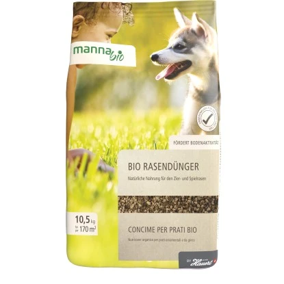 Manna Bio Rasendünger 10.5 Kg 1 Manna Bio Rasendünger 10.5 Kg