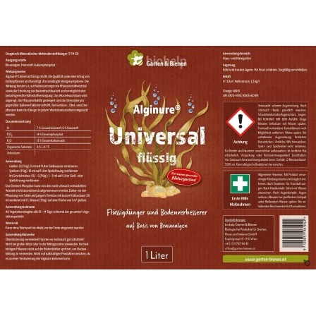 Biohelp Braunalgendünger Universal Flüssig 1 L 2 Biohelp Braunalgendünger Universal Flüssig 1 L – Bild 2