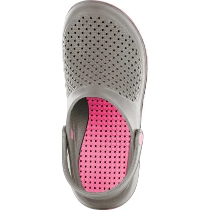 Clog Sun Grau/Rosa Größe 37/38 1 Clog Sun Grau/Rosa Größe 37/38